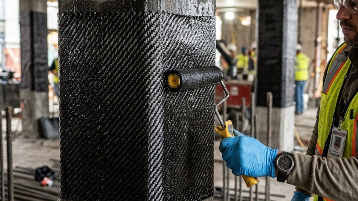 Karbonfiber (CFRP) Yapısal Bina Güçlendirme: Kolon ve Kiriş Sargı Yöntemleri ile Deprem Güvenliği