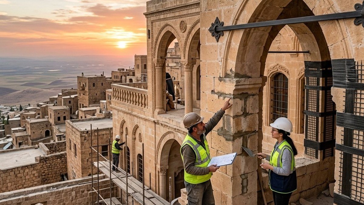 Midyat Statik Proje, Taş Kaplama ve Betonarme-Çelik Taşıyıcı Sistem Mühendisliği
